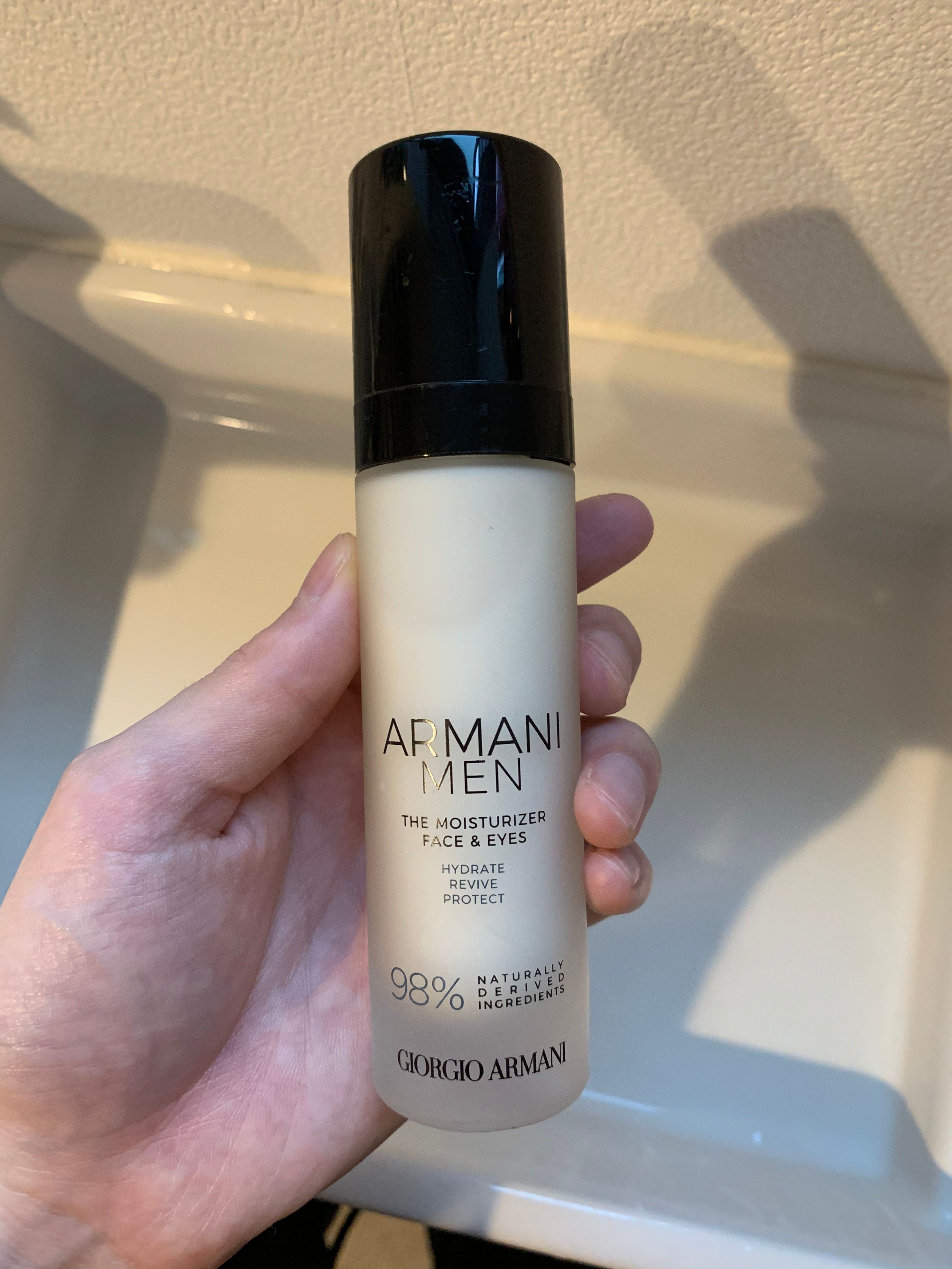 armani men moisturizer